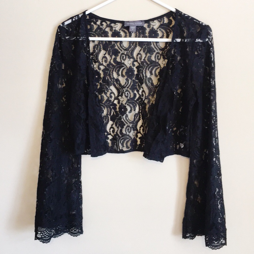 Kendall & Kylie Boho Lace Shirt - Picture 1 of 5